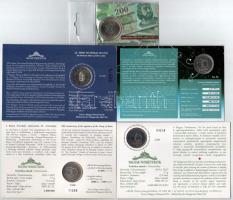 2004-2009. 5db klf első napi veret számozott díszlapon, közte: Római Szerződés, Nemzetközi Gyermekme...