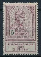 1913 Árvíz (I.) 5K (** 15.000)