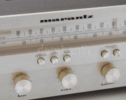Marantz 2218 receiver ca 1977. Jól működik, de egy bemenete kissé kontaktos, kereső izzója kiégett