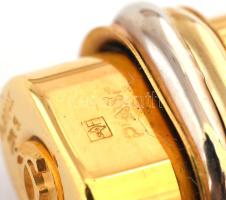 Cartier eredeti golyóstoll, hibátlan, új állapotban, díszdobozban, jelzett, aranyozott. h: 14 cm