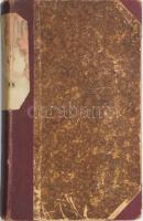 Flammarion Kamill: A világ vége. Bp., 1900, Kostyál Jenő Könyvkereskedése. Félvászon kötés, előzékla...