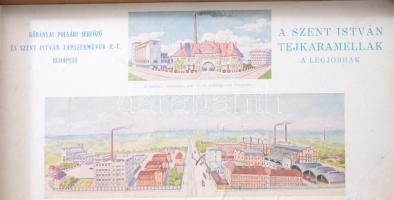 Kőbányai Polgári Serfőző és Szent István Tápszerművek által gyártott Szent István Tejkaramellák dísz...