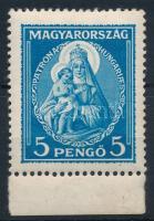 1932 Nagy Madonna 5P ívszéli bélyeg (** 25.000)