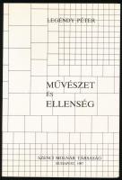 Legéndy Péter: Művészet és ellenség. Kovács Attila rajzaival. Bp., 1997., Szenci Molnár Társaság. Kiadói papírkötés. Megjelent 1000 példányban.