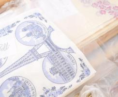 cca 1960-2010 Szalvétagyűjtemény több mint 1000 db különböző, szépen rendben tartott nem hibás, nem ...