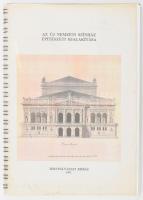 1997 Az új Nemzeti Színház építészeti kialakítása. Tervpályázati kiírás. [Erzsébet tér.] Bp., 1996, Művelődési és Közoktatási Minisztérium. Spirálkötésben.