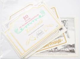 65 db magyar italcímke, közte több egyforma (hatféle)