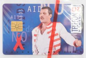 1995 Freddy Mercury használatlan telefonkártya csak 4000 pld!