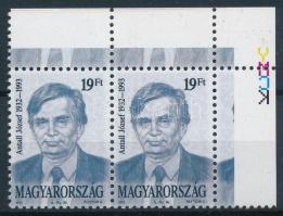 1993 Antall József ívsarki pár, a tartalék sor egy része az ívszélre került, valamint YMCK ívszéli nyomdajelzéssel