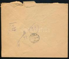 1940 Ajánlott Budapest helyi levél 30f portóval