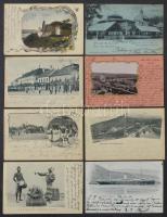 1900 körüli képeslap tétel családi levelezésből, ~120 db jó minőségű magyar, osztrák, török és egyéb...