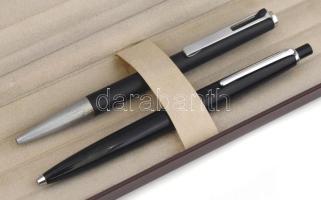 2 db Montblanc vintage golyóstoll Ballpix ca 1970, egy korabeli dobozzal.