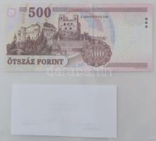 2010. 500Ft "EC 9041058 " a tervező, Vagyóczky Károly aláírásával T:AU