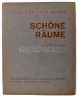 Hoffmann, Herbert: Schöne Räume. Wohn- und Schlafräume, Speise- und Gesellschaftzimmer, Kinderzimmer und Nebenräume deutscher und ausländischer Architekten. Haus und Raum Band II. Stuttgart, Julius Hoffmann. Kiadói papírkötés, elejében a lapok kijárnak, kopottas állapotban.