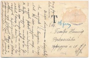 1936 Magyar diákszervezet tengerparti nyaraláson. propaganda photo (EK)