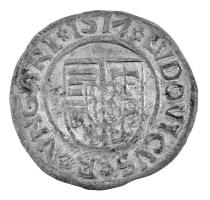 1517K-G Denár Ag "II. Lajos" (0,58g) T:XF-VF Hungary 1517K-G Denar Ag "Louis II" (0,58g) C:XF-VF Huszár: 841., Unger I.: 673.m