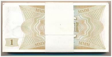 Szovjetunió / Oroszország 1989-1994. 1B "Mavrodi bankjegyek" (100x) sorszámkövető T:UNC-AU...