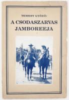 A csodaszarvas jamboreeja. 40 előadó 40 tanulmánya a IV. gödöllői világtáborból. Szerk.: Temesy Győző. Bp., 1934, 7. sz. Verbőczy Cserkészcsapat, (Élet-ny.), 224 p. Kiadói illusztrált papírkötésben, kopott borítóval, kissé sérült gerinccel.