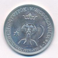 Varga Miklós (1928-2018) 1974. "MÉE 5. Vándorgyűlése - Miskolc / Diósgyőr" kétoldalas jelzett Ag emlékérem (25,35g/0.800/42,5mm) T:AU Adamo MC1