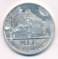 Rajki László (1939-) 1988. "Eötvös József 1813-1871 / MÉE Orosháza" kétoldalas jelzett Ag ...