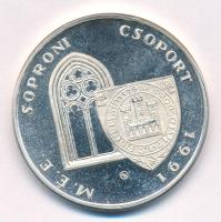 Renner Kálmán (1927-1994) 1991. "Gróf Széchenyi István / MÉE Soproni Csoport 1991" kétolda...