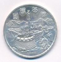 Képíró Zoltán (1944-1981) 1973. "MÉE - Kaposvár Centenáriuma" kétoldalas jelzett Ag emléké...