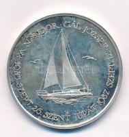 Lapis András (1942-) 1987. "A magyarhoni vitorláshajózók első földkörüli útjának emlékére - MÉE...