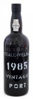Real Companhia Velha Vintage 1985 - Port Wine / portói deszert vörösbor, bontatlan palakc, díszdobozban, szakszerűen tárolt.