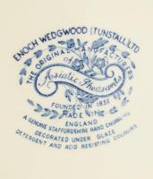 cca 1970, Wedgwood "Asiatic Pheasants" mintás étkészlet 16 darabja. 6 darab nagytányér, 6 ...