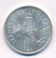 DN "Szentendrei Emlék / BÁV" kétoldalas jelzett Ag emlékérem (16g/0.925/32mm) T:AU, kis pa...
