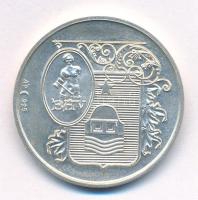 DN "Szentendrei Emlék / BÁV" kétoldalas jelzett Ag emlékérem (16g/0.925/32mm) T:AU, kis pa...