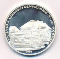 2000. "Semmelweis / 100 éves a Miskolci Semmelweis (Erzsébet) Kórház" kétoldalas jelzett A...