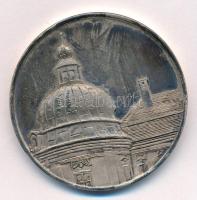 Jószay Zsolt (1951-) DN(~2000) "Pro Urbe Edelény" kétoldalas jelzett Ag emlékérem (36,29g/...