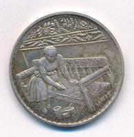 Csúcs Viktória (1934-) DN "Kalocsa" kétoldalas jelzett Ag emlékérem (16,93g/0.925/32mm) T:...