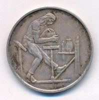 Csúcs Viktória (1934-) DN "Hollóháza" kétoldalas ezüstözött bronz emlékérem (32mm) T:AU, p...