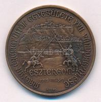 Kutas László (1936-2023) / Lebó Ferenc (1960-) 1992. "MÉE XXII. Vándorgyűlése Esztergom" kétoldalas bronz emlékérem (42,5mm) T:UNC Adamo EM3