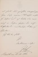 1886 Habsburg-Lotharingiai József Károly Lajos főherceg (1833-1905) anyjának Württemberg Mária Dorot...