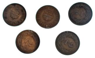 1901KB + 1909KB 2f bronz (5xklf) T:XF-F, patina
Adamo K2