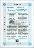 Békéscsaba 1991. "Thermál Invest Rt. Befektetési és Gyógyidegenforgalmi Részvénytársaság" ...