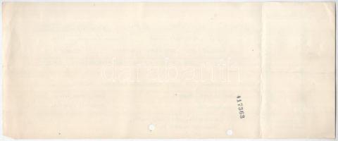 1927-1941. 5db klf váltó kitöltve, okmánybélyegekkel, bélyegzésekkel T:F