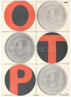 ~1968. "OTP" villamos plakát (172x236), apró szakadással