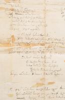 cca 1750 Az egervári Mihályfy család családfája 32x40 cm