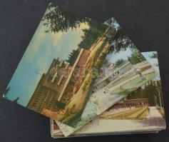 Kb. 100 db MODERN magyar város képeslap vegyesen