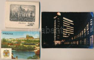 22 db MODERN csehszlovák város képeslap (2 db leporello)