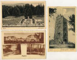 6 db főleg RÉGI Sopron város képeslap, közte 1 db MODERN + 1 db RÉGI Szentes