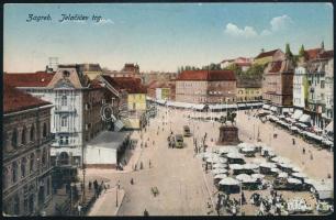 1918 Kézdi-Kovács Elemér (1898-1976) festőművész autográf sorai édesanyjához, Kézdi-Kovács László (1...