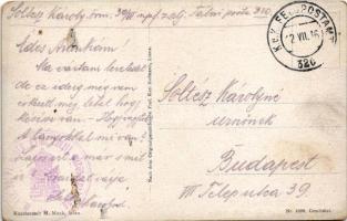 1916 Isonzo Brücke bei Görz, rechts die Görzer Vorstadt Puint, links Peuma. Oslavia, Sabotino, S. Va...