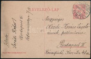 1919 Seredi Róbert műgyűjtő autográf sorai Kézdi-Kovács László (1864-1942) festőművészhez, amelyben ...