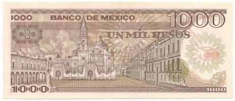 Mexikó 1985. 1000P "B4021518" T:UNC
Mexico 1985. 1000 Pesos "B4021518" C:UNC
K...