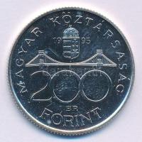 1995. 200Ft Ag "Deák" kapszulában T:UNC 
Adamo F13.1